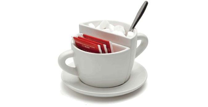 Coffee Break Split Sugar Bowl