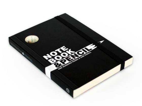 Suck UK Notebook And Pencil 暗藏玄机创意笔记本 大小号 内含铅笔