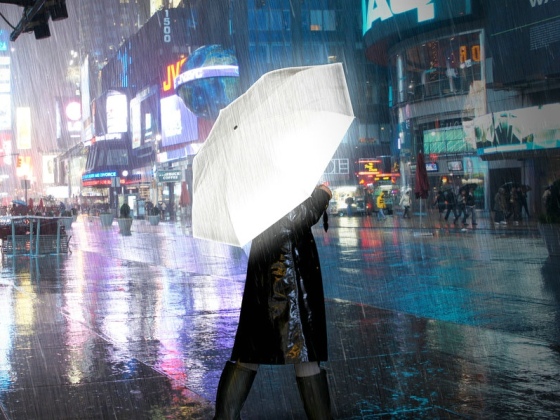 Suck UK 高反光夜行伞/Hi-reflective Umbrella