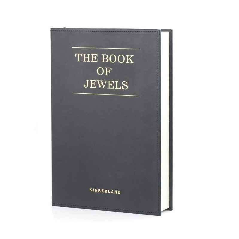 Kikkerland 书本式首饰盒/Book of Treasures Jewelry Box