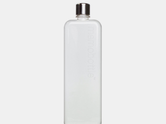澳洲Memobottle 扁平水瓶 Slim MemoBottle 创意便携水瓶无毒