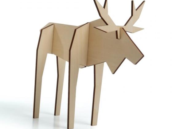 Atelier Pierre 驼鹿拼装摆件/Nordic Moose